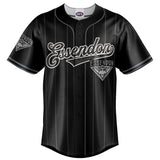 AFL Essendon Bombers Blackout Baseball Shirt - Ashtabula
