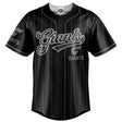 AFL GWS Giants Blackout Baseball Shirt - Ashtabula