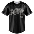 AFL St Kilda Blackout Baseball Shirt - Ashtabula