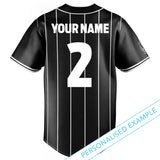 AFL Collingwood 'Slugger' Baseball Shirt - Ashtabula
