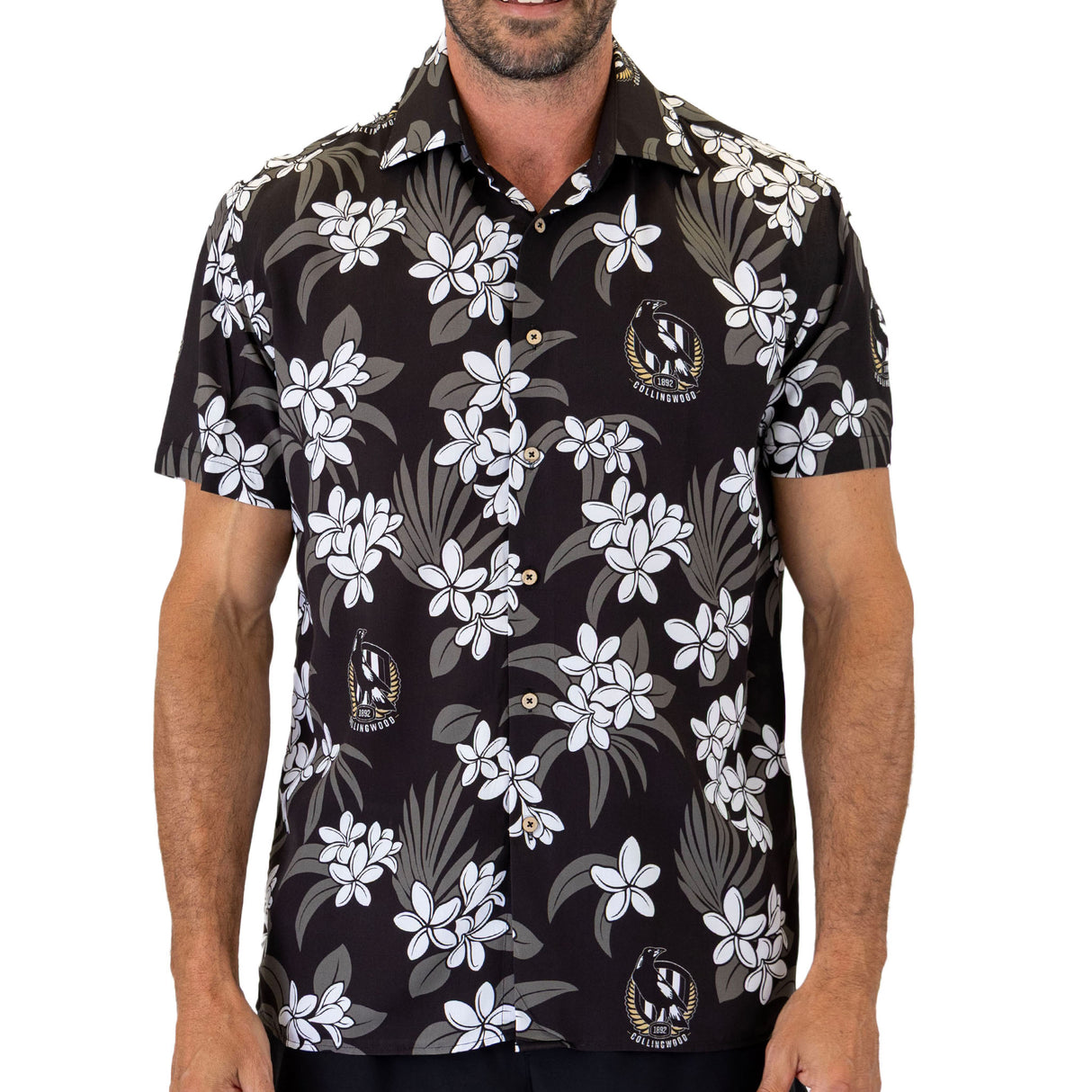 AFL Collingwood 'Reef' Hawaiian Shirt