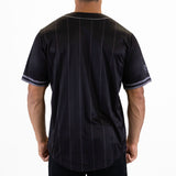 AFL Collingwood Blackout Baseball Shirt - Ashtabula
