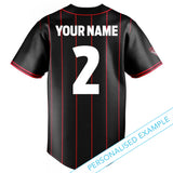 AFL Essendon Bombers 'Slugger' Baseball Shirt - Ashtabula