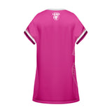 AFL Brisbane Lions 'Fuchsia Force' T-Shirt Dress - Ashtabula
