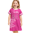 AFL Carlton 'Fuchsia Force' T-Shirt Dress - Ashtabula