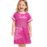 AFL Carlton 'Fuchsia Force' T-Shirt Dress - Ashtabula