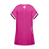 AFL Carlton 'Fuchsia Force' T-Shirt Dress - Ashtabula