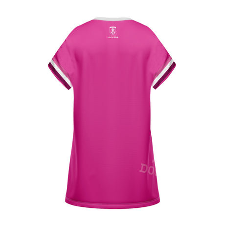 AFL Fremantle Dockers 'Fuchsia Force' T-Shirt Dress - Ashtabula