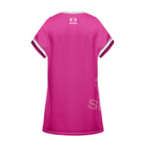 AFL Gold Coast Suns 'Fuchsia Force' T-Shirt Dress - Ashtabula