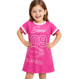 AFL Gold Coast Suns 'Fuchsia Force' T-Shirt Dress - Ashtabula