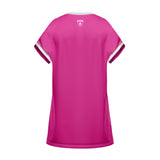 AFL Melbourne Demons 'Fuchsia Force' T-Shirt Dress - Ashtabula