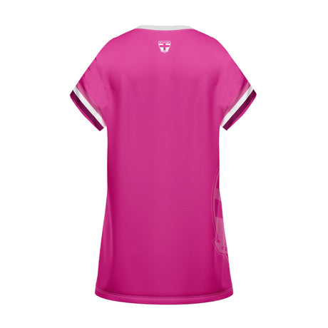 AFL St Kilda 'Fuchsia Force' T-Shirt Dress - Ashtabula