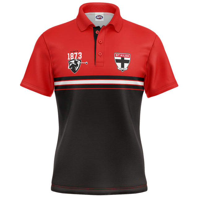 AFL St Kilda 'Sandman' Golf Polo - Ashtabula