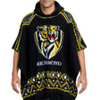 AFL Richmond Tigers 'Dakota' Knitted Poncho - Ashtabula