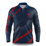 AFL Melbourne Demons 'Koedal' Fishing Shirt - Youth - Ashtabula