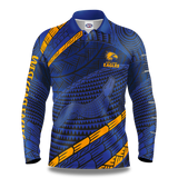 AFL West Coast Eagles 'Koedal' Fishing Shirt - Youth - Ashtabula
