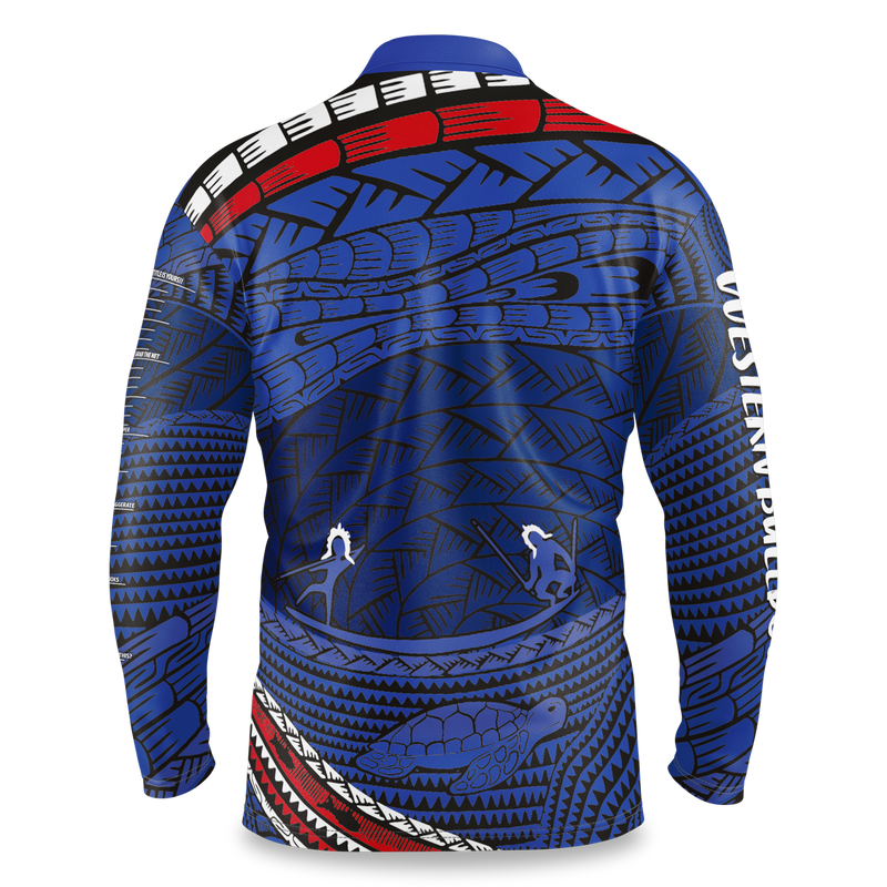 AFL Western Bulldogs 'Koedal' Fishing Shirt - Youth