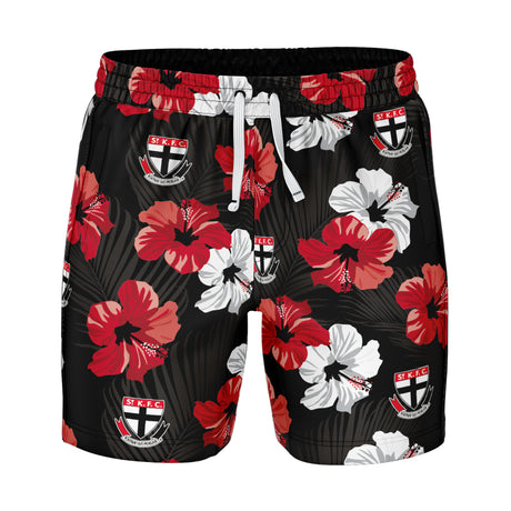 AFL St Kilda 'Aloha' Volley Swim Shorts - Ashtabula
