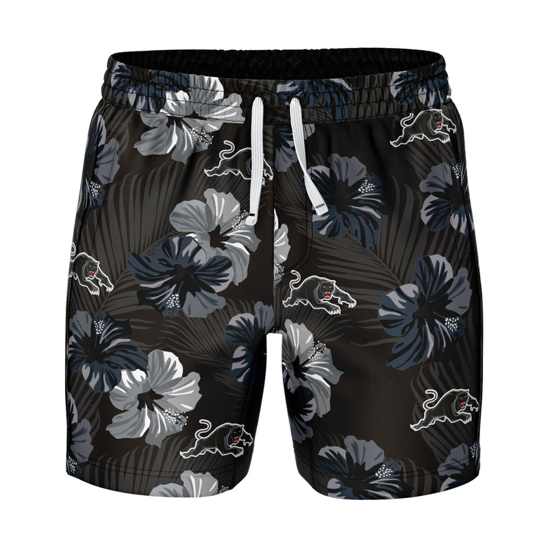 NRL Panthers 'Aloha' Volley Swim Shorts - Ashtabula