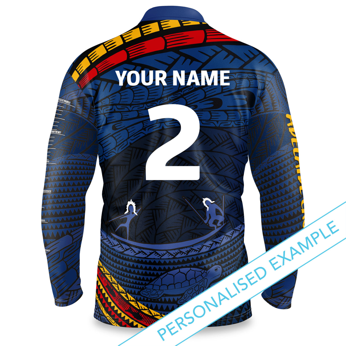 AFL Adelaide Crows 'Koedal' Fishing Shirt - Youth - Ashtabula