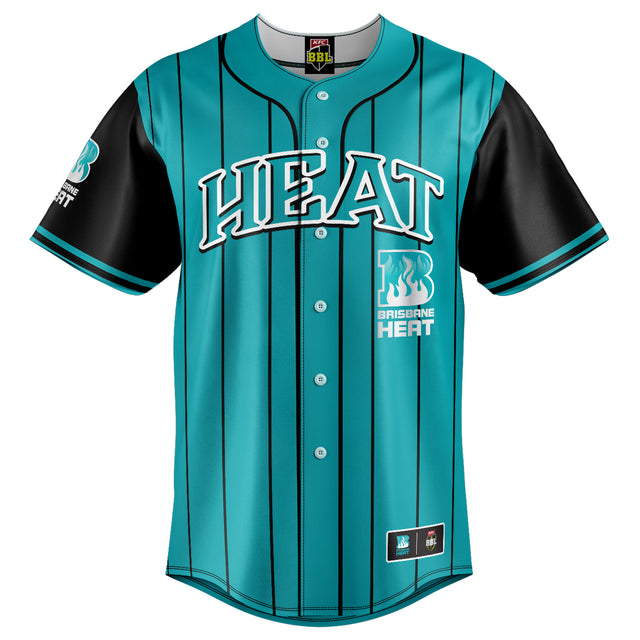 BBL Brisbane Heat 'Slugger' Baseball Shirt  - Youth - Ashtabula
