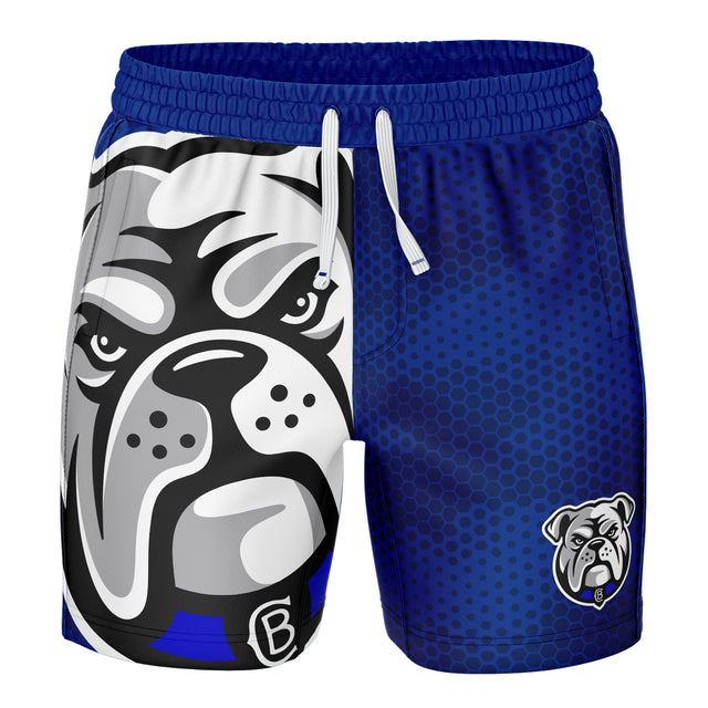 NRL Bulldogs 'Big Shot' Volley Shorts - Ashtabula