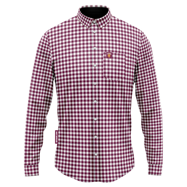 AFL Brisbane Lions 'Dawson' Dress Shirt - Ashtabula