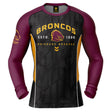 NRL Broncos 'Blocker' Rash Vest - Ashtabula