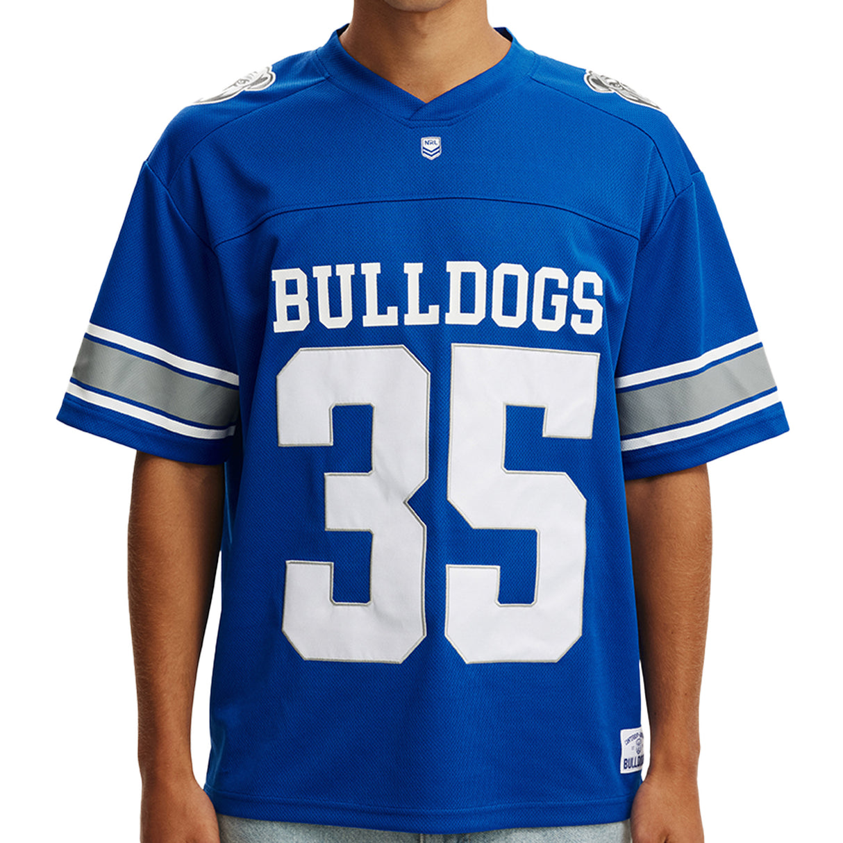 NRL Bulldogs Gridiron Mesh Jersey