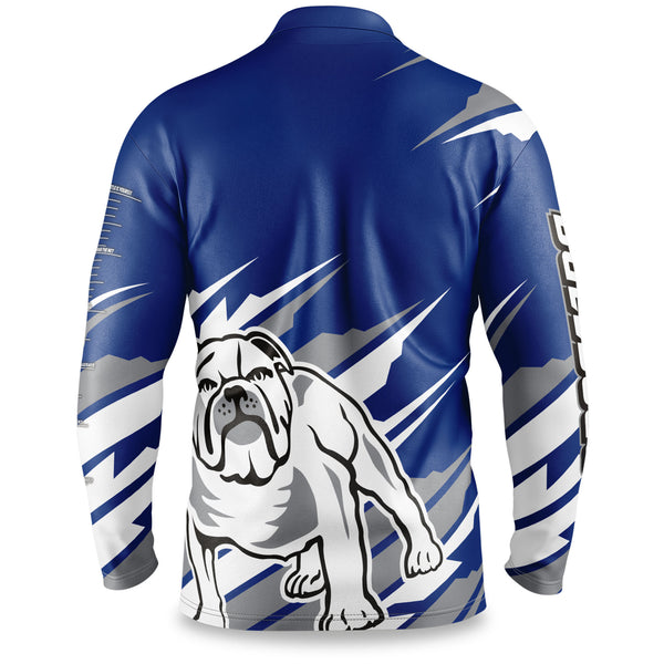 NRL Bulldogs 'Ignition' Fishing Shirt - Adult - Ashtabula