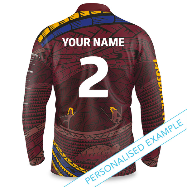 AFL Brisbane Lions 'Koedal' Fishing Shirt - Youth - Ashtabula