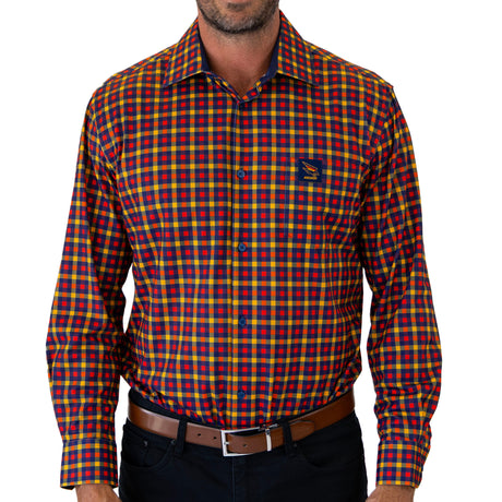 AFL Adelaide Crows 'Crossfield' Dress Shirt - Ashtabula