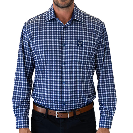 AFL Geelong Cats 'Crossfield' Dress Shirt - Ashtabula