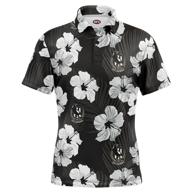 AFL Collingwood 'Aloha' Golf Polo - Ashtabula