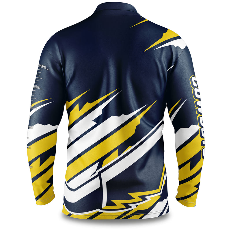NRL Cowboys 'Ignition' Fishing Shirt - Youth - Ashtabula