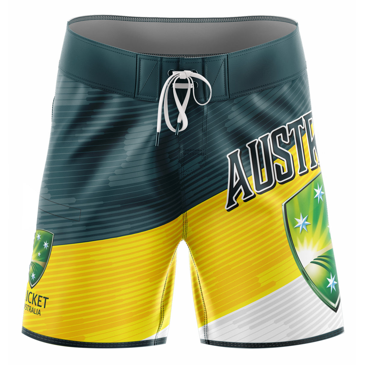 Cricket Australia 'Barrel' Board Shorts - Youth - Ashtabula