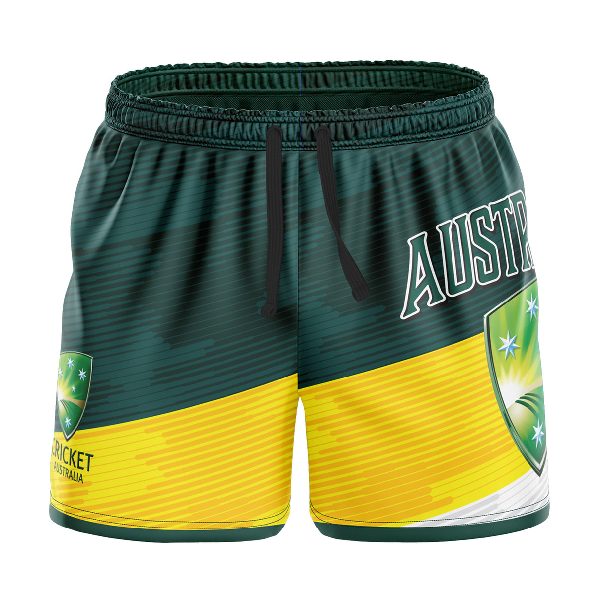 Cricket Australia 'Barrel' Board Shorts - Youth - Ashtabula