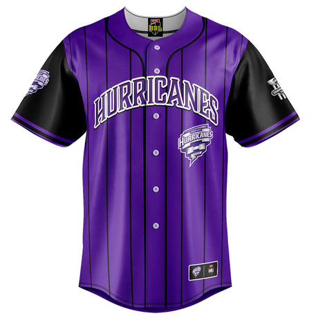 BBL Hobart Hurricanes 'Slugger' Baseball Shirt  - Youth - Ashtabula