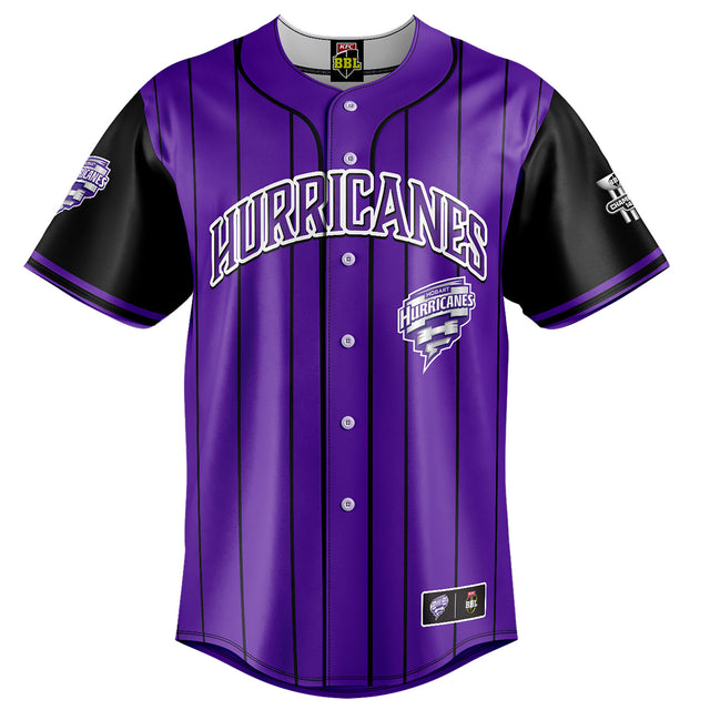 BBL Hobart Hurricanes 'Slugger' Baseball Shirt  - Youth - Ashtabula