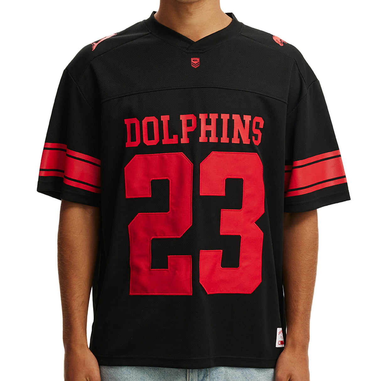 NRL Dolphins Gridiron Mesh Jersey