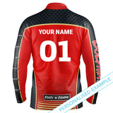 NRL Dolphins 'Barracuda' Fishing Shirt - Youth