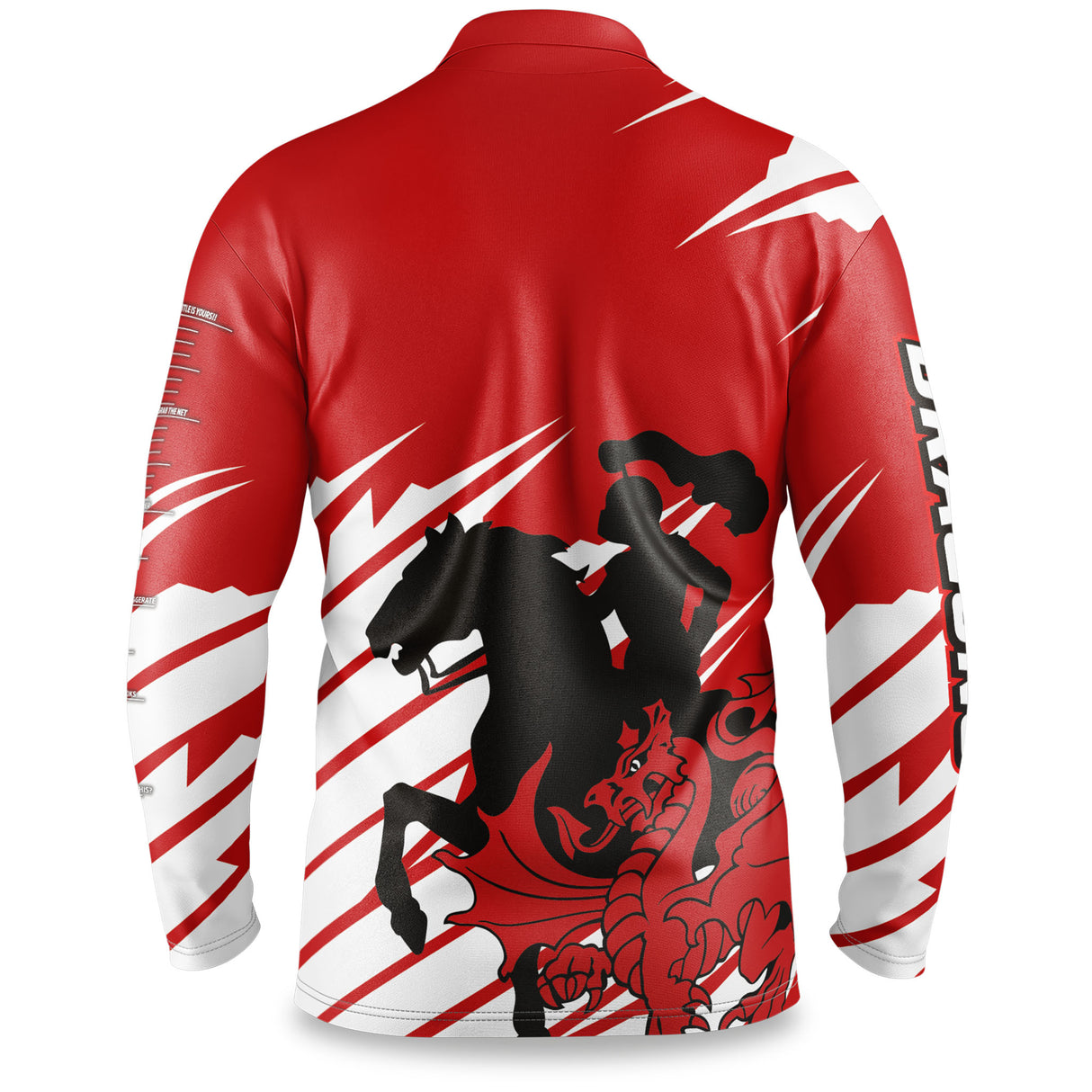 NRL Dragons 'Ignition' Fishing Shirt - Adult - Ashtabula