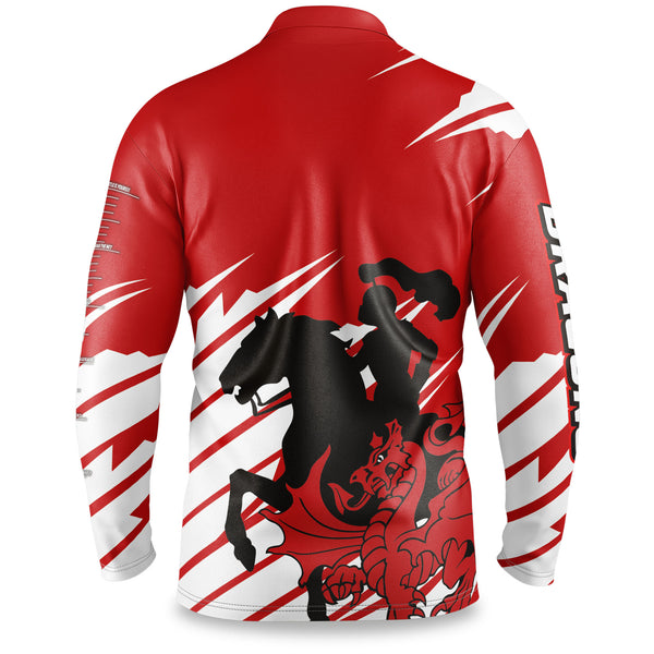NRL Dragons 'Ignition' Fishing Shirt - Youth - Ashtabula