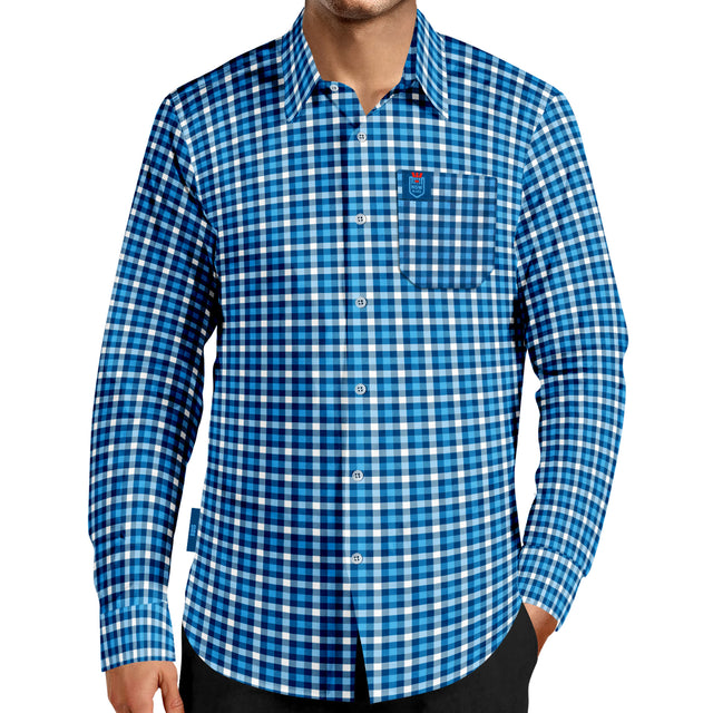 NSW Blues 'Crossfield' Dress Shirt - Ashtabula