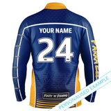 NRL Eels 'Barracuda' Fishing Shirt - Youth - Ashtabula
