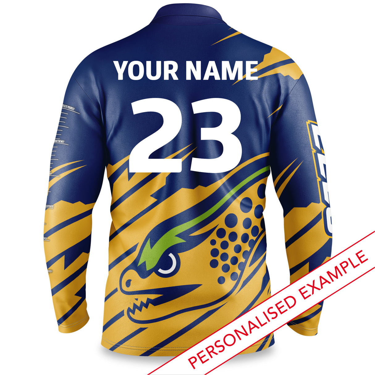 NRL Eels 'Ignition' Fishing Shirt - Adult - Ashtabula