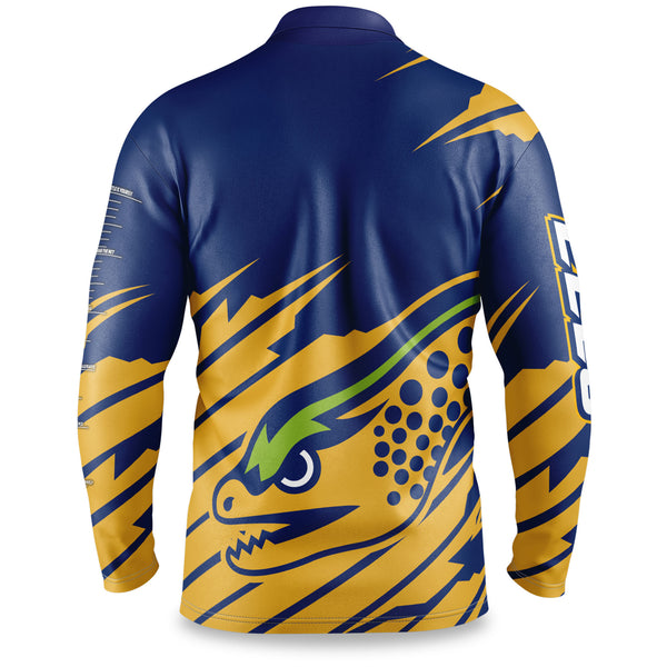 NRL Eels 'Ignition' Fishing Shirt - Adult - Ashtabula