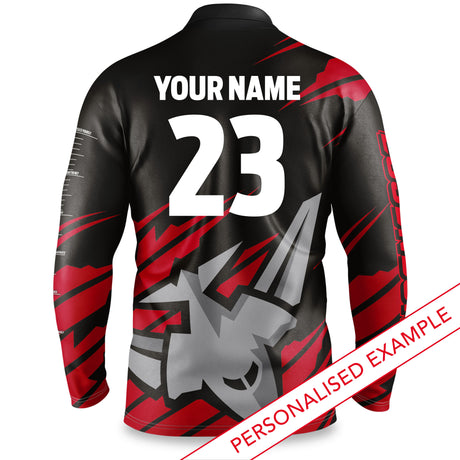 AFL Essendon Bombers 'Ignition' Fishing Shirt - Youth - Ashtabula