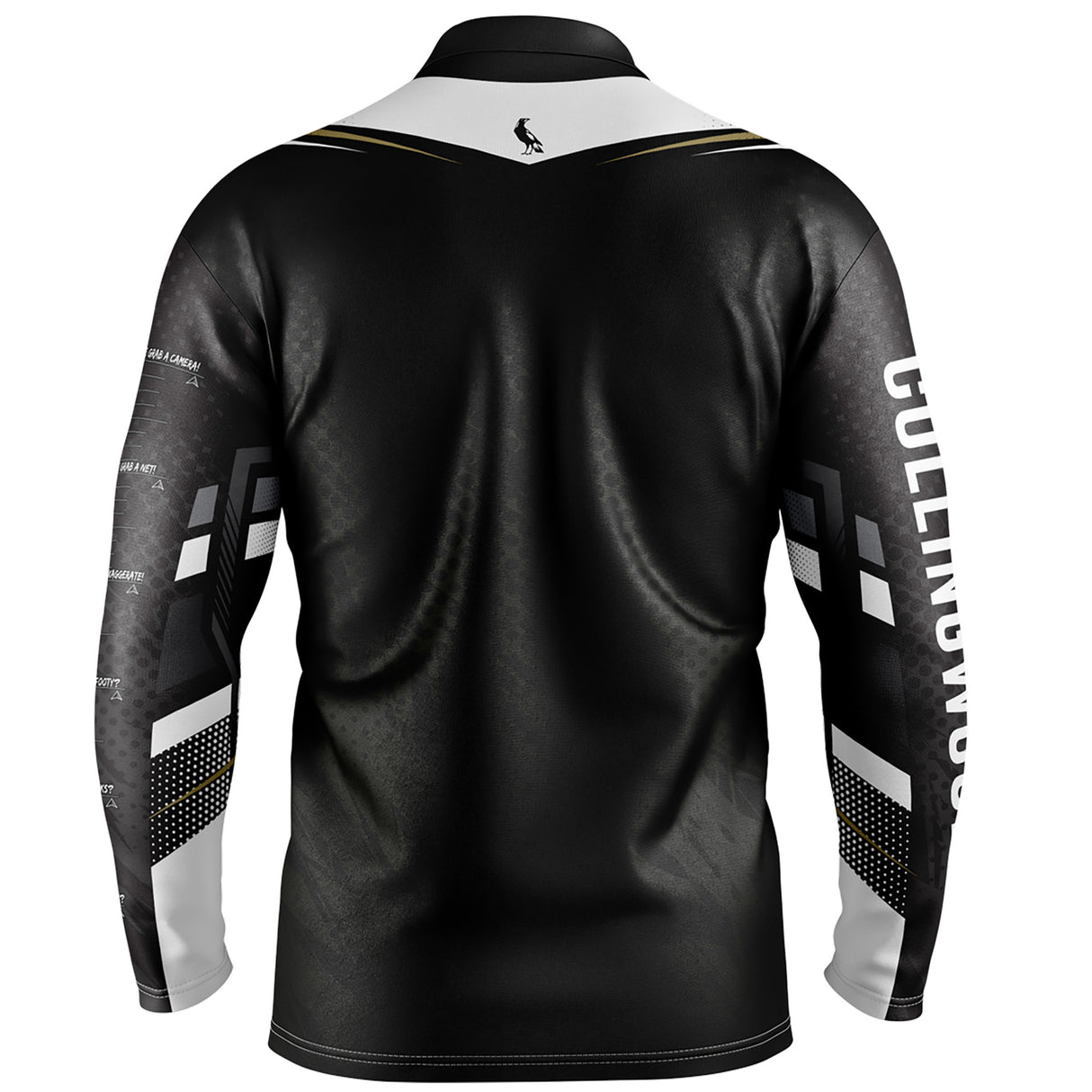 AFL Collingwood 'Cyber' Fishing Shirt - Youth - Ashtabula