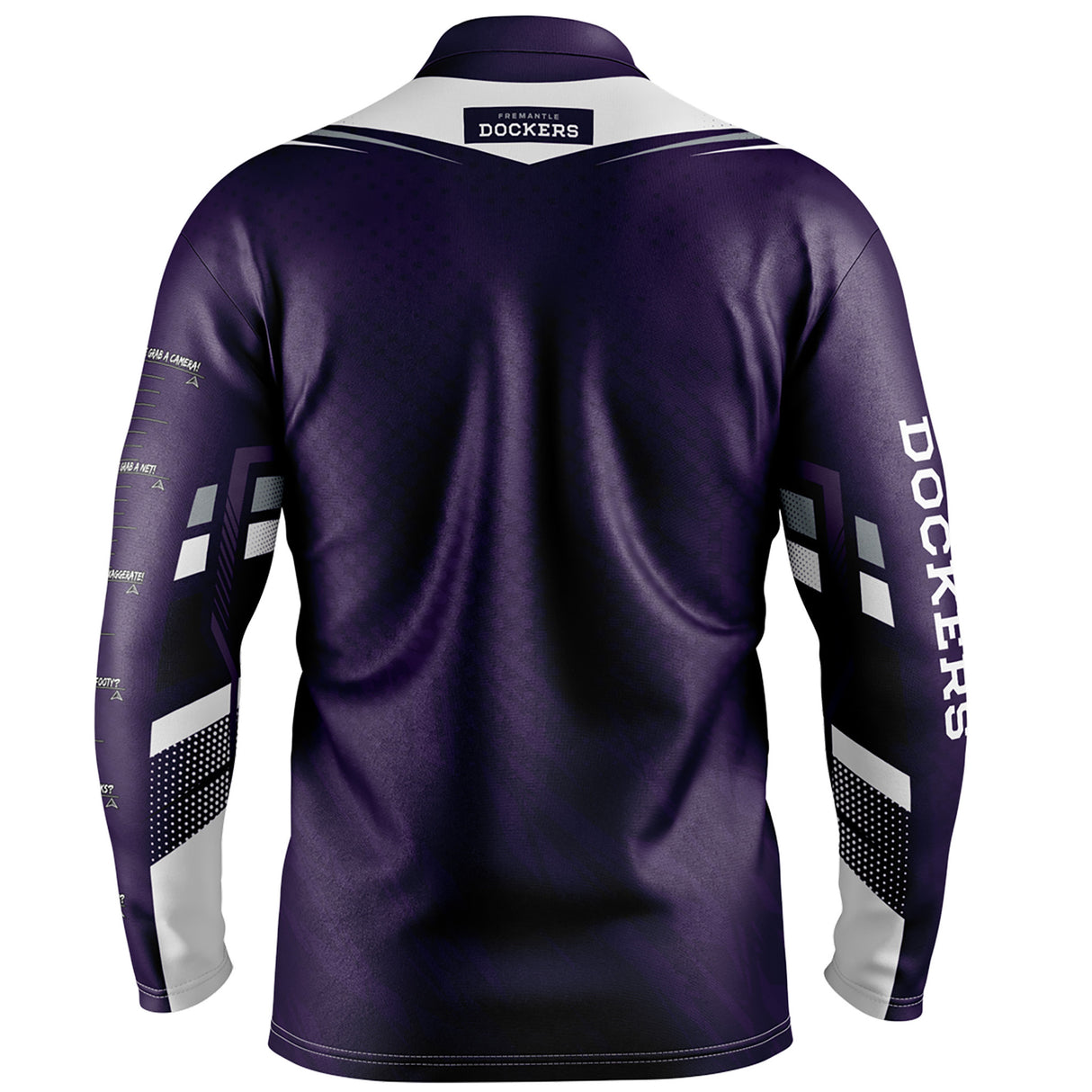 AFL Fremantle Dockers 'Cyber' Fishing Shirt - Youth - Ashtabula